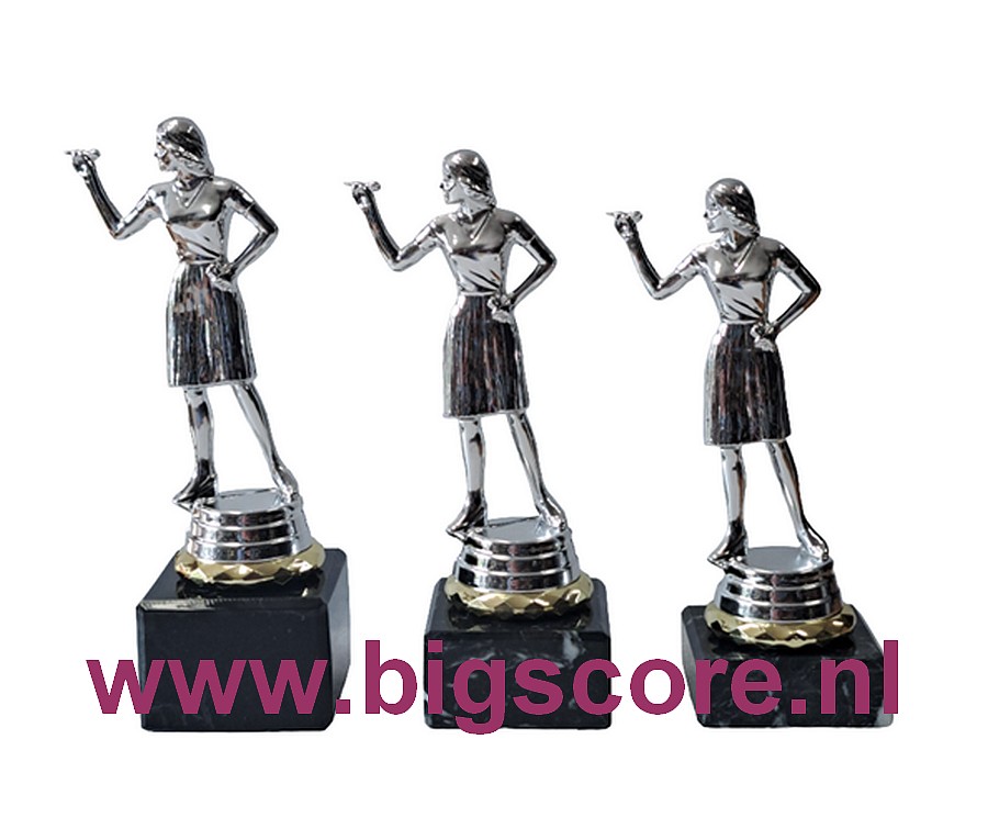Dart DA-10 Dames Zilver/Goud LAATSTE OP=OP!!